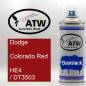 Preview: Dodge, Colorado Red, HE4 / DT3503: 400ml Sprühdose, von ATW Autoteile West.